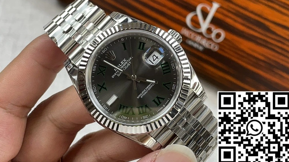 M126334-0022 Rolex Factory Dial VS Datejust Grey 0320